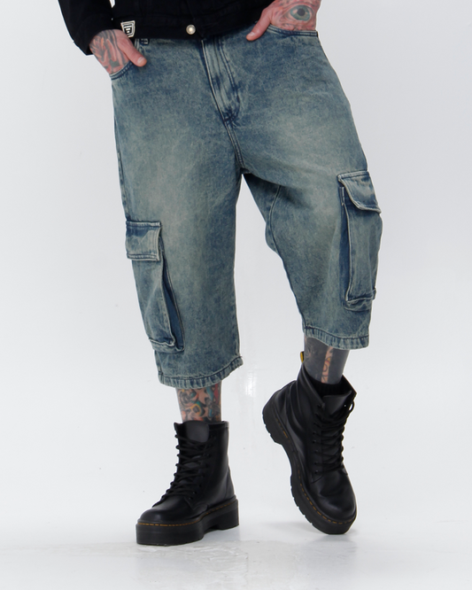 Bermuda Jorts Tipo Cargo