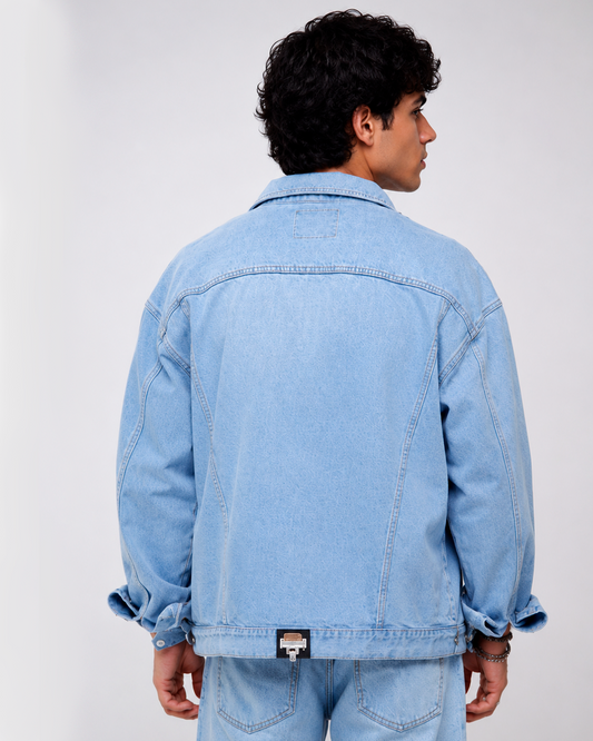 Chaqueta Jean Azul Claro