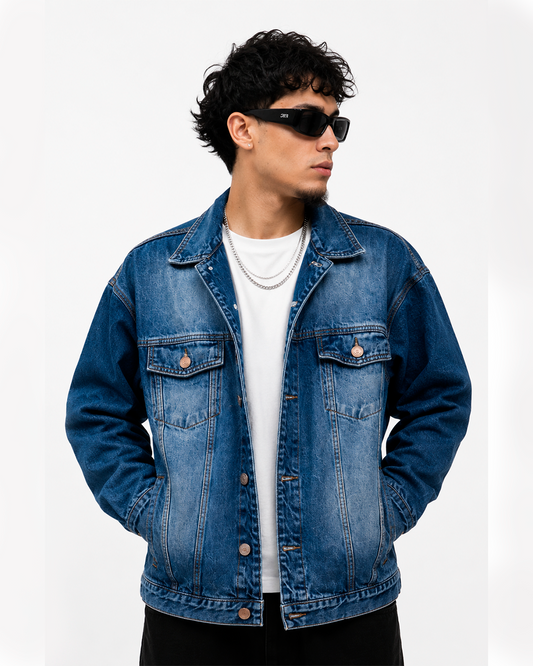 Chaqueta Jean Azul Stone