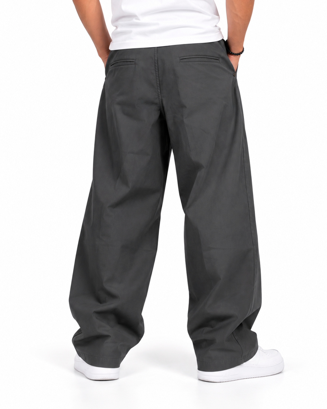 Pantalón Sastre con Pinzas Gris