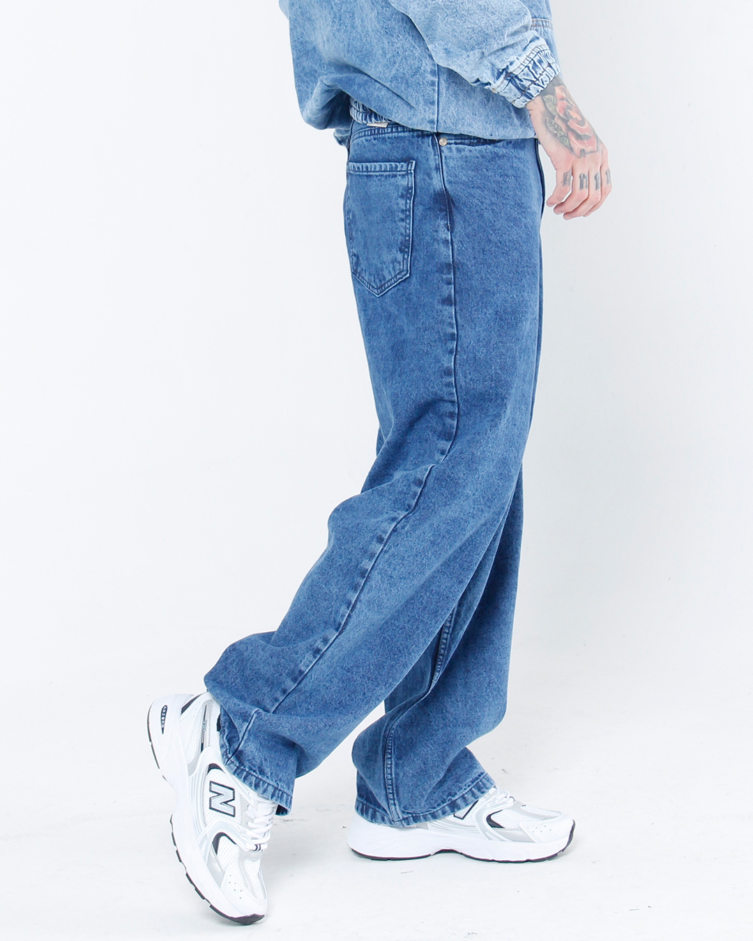 Pantalón Baggy Azul