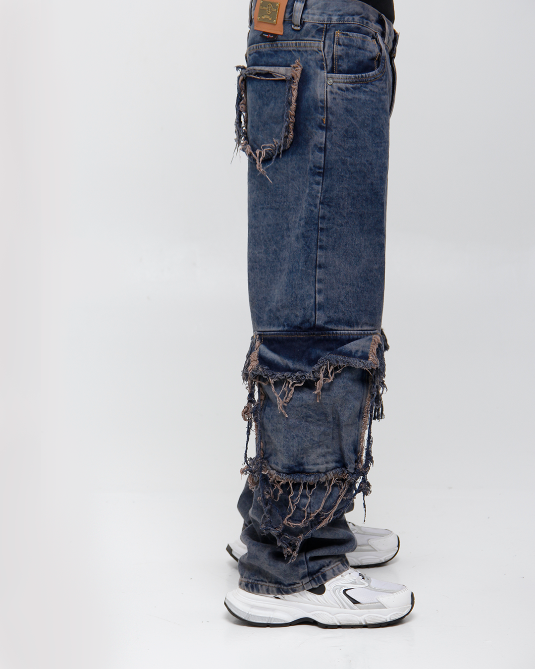 Pantalón Cargo Azul Wash Ref:20