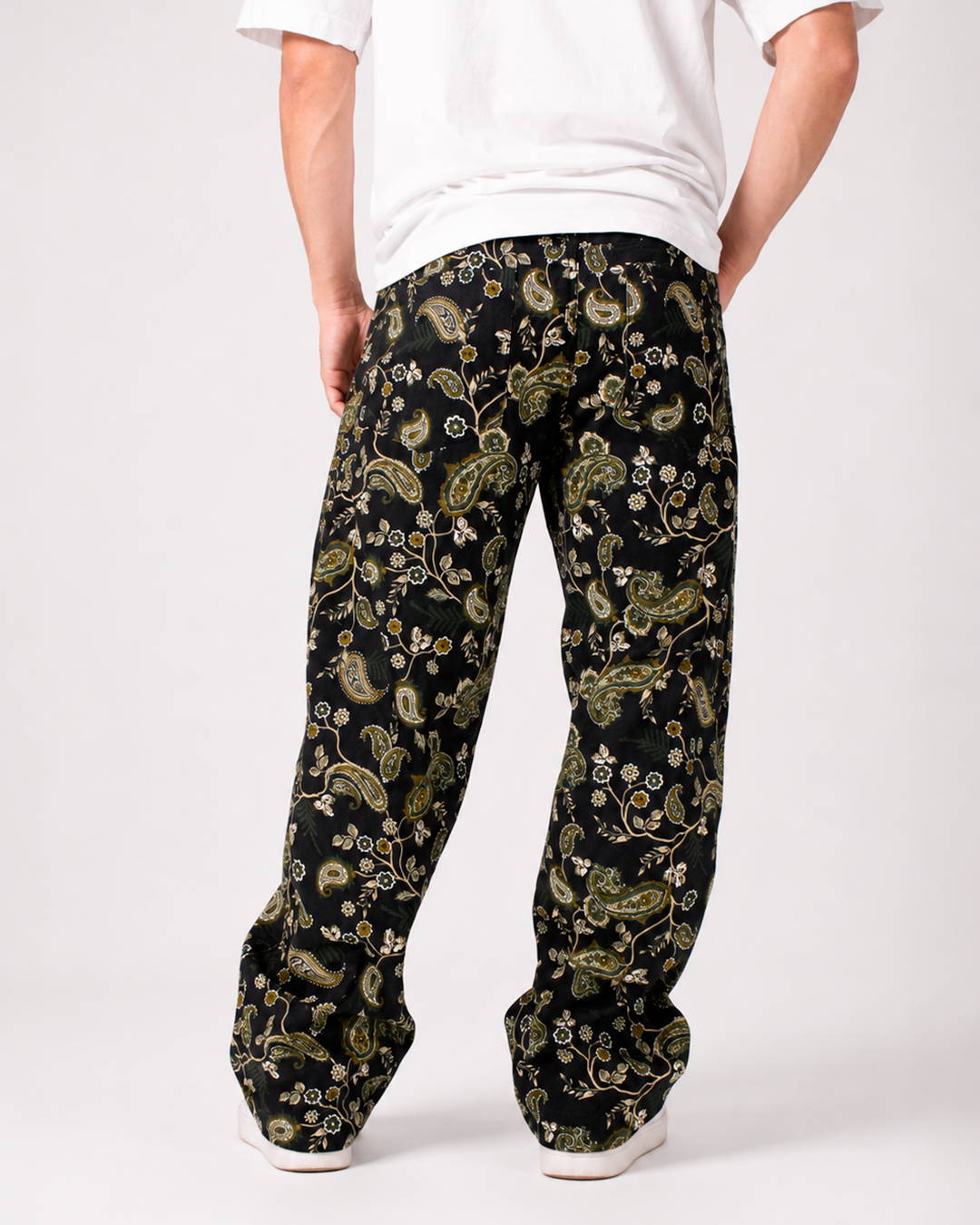 Baggy Verde Estampado Ref 109