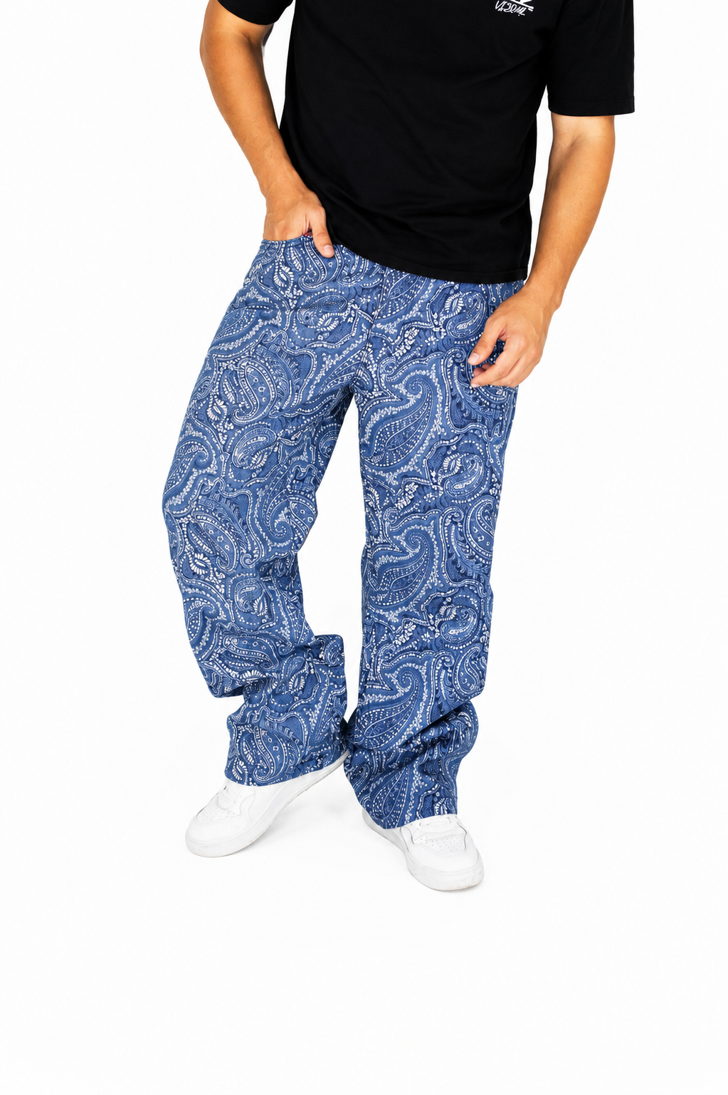Pantalón Baggy Azul