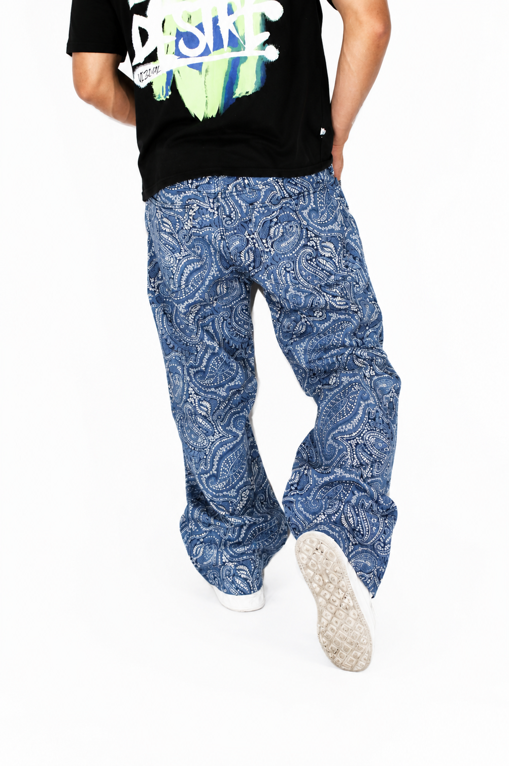 Pantalón Baggy Azul