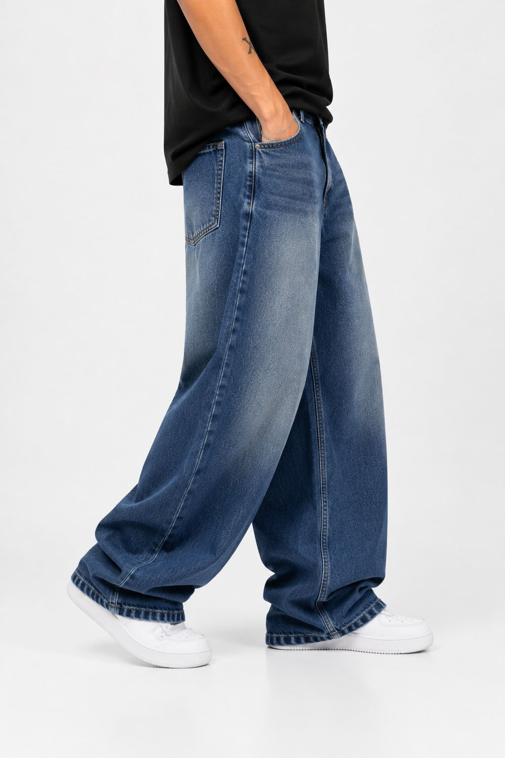 Super Baggy Azul Medio Ref: 001