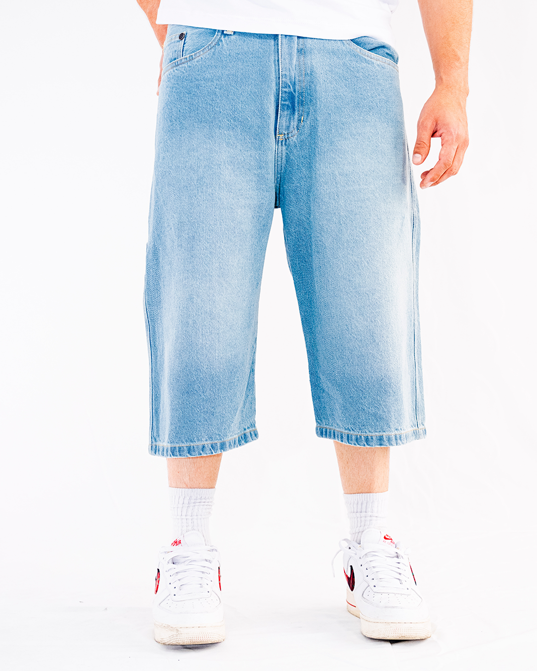 Bermuda Jorts Plateado