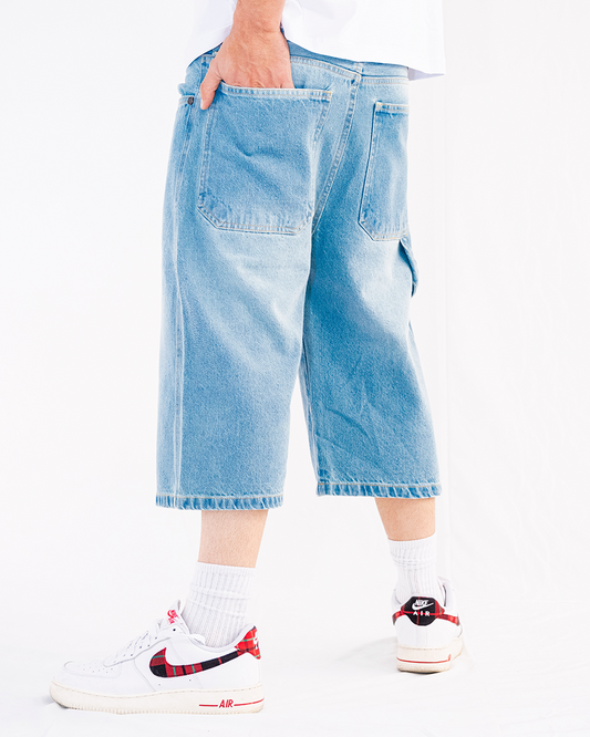 Bermuda Jorts Plateado