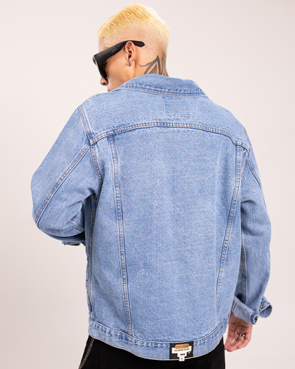 Chaqueta Jean Azul Claro