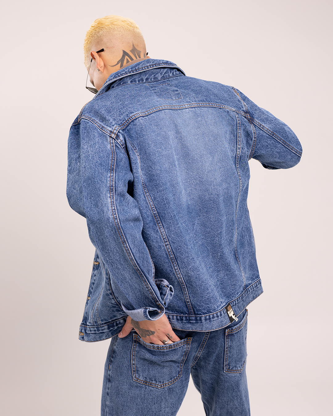 Chaqueta Jean Azul Stone