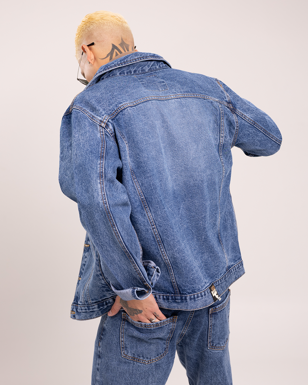 Chaqueta Jean Azul Stone