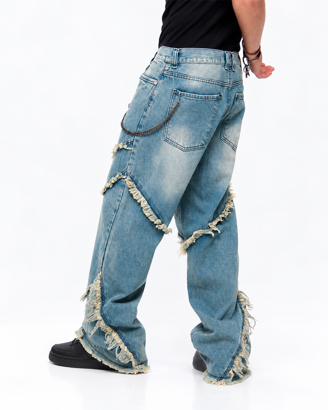 Baggy Rasgado Dirty Wash