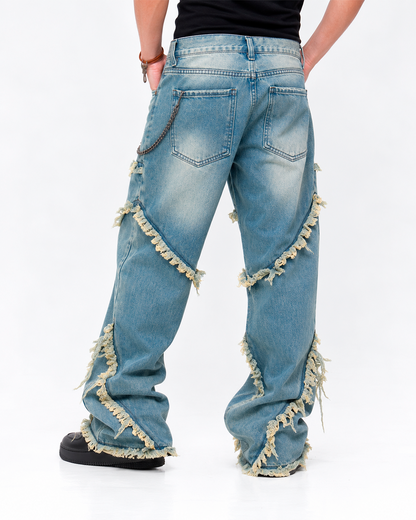 Baggy Rasgado Dirty Wash