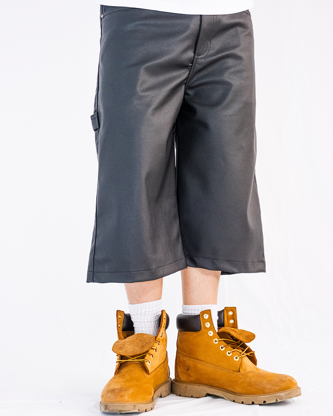 Jorts Cuerina Negro