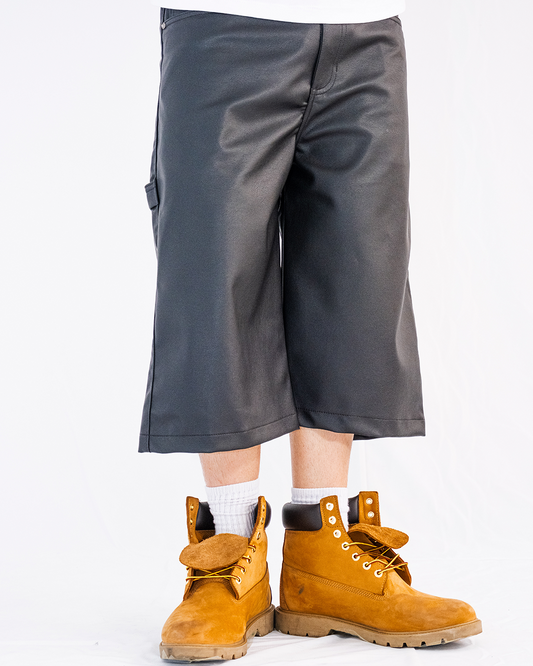 Jorts Cuerina Negro