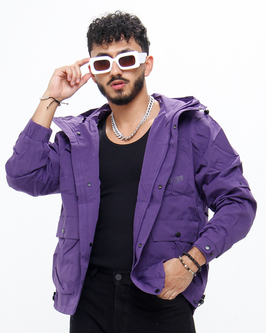 Chaqueta Cargo Morado Ref: 6022