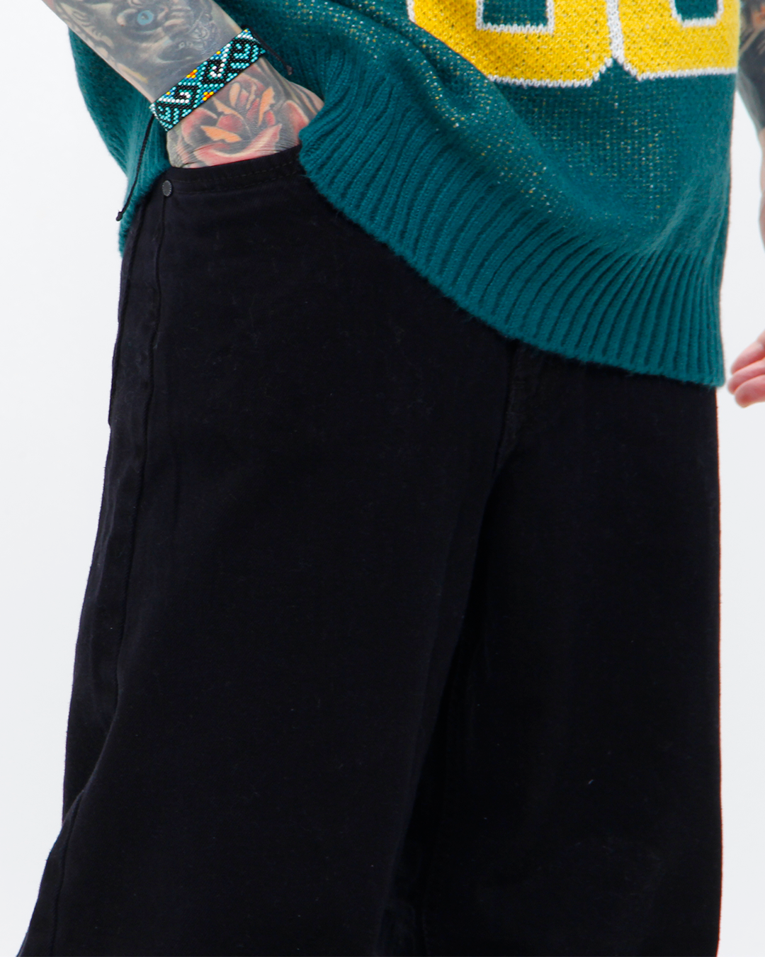 Pantalon Super Baggy Negro Ref: 172