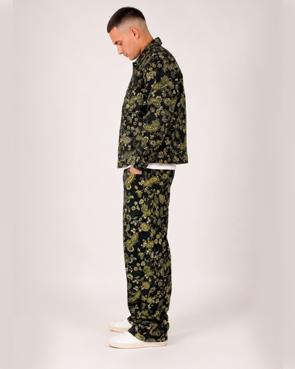 Conjunto Paisley Verde