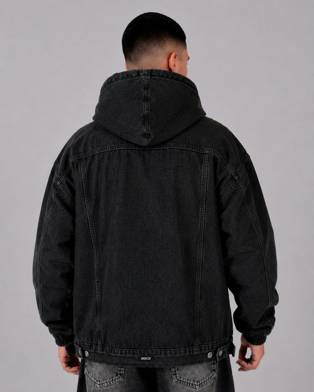 Buzo Denim Gris Jaspe