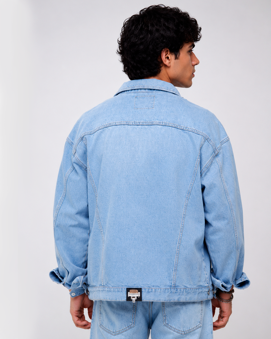 Chaqueta Jean Azul Claro