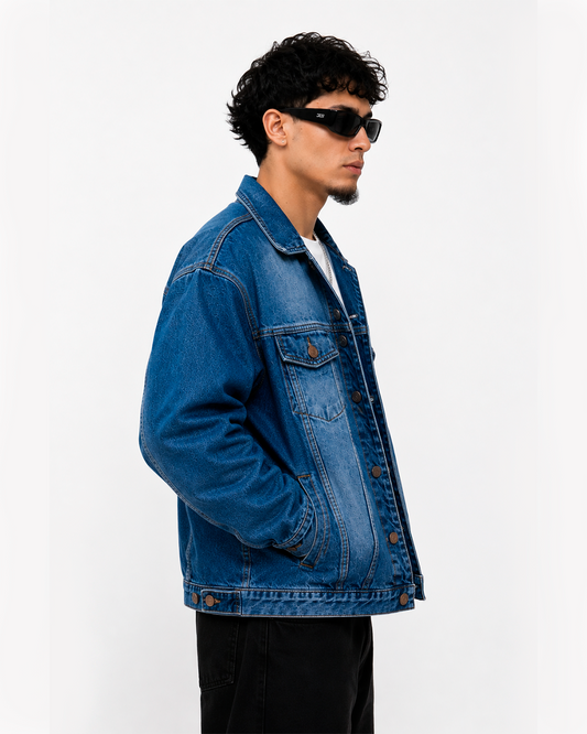 Chaqueta Jean Azul Stone