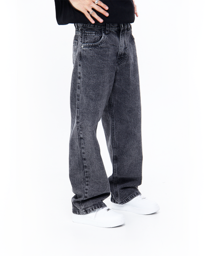 Pantalón Baggy Gris