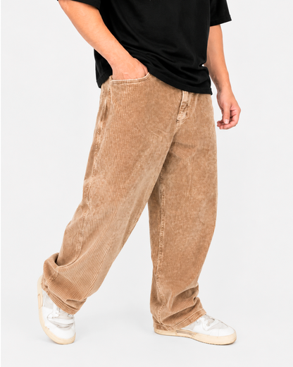 Baggy Acid Wash Beige– Panna Texturizado