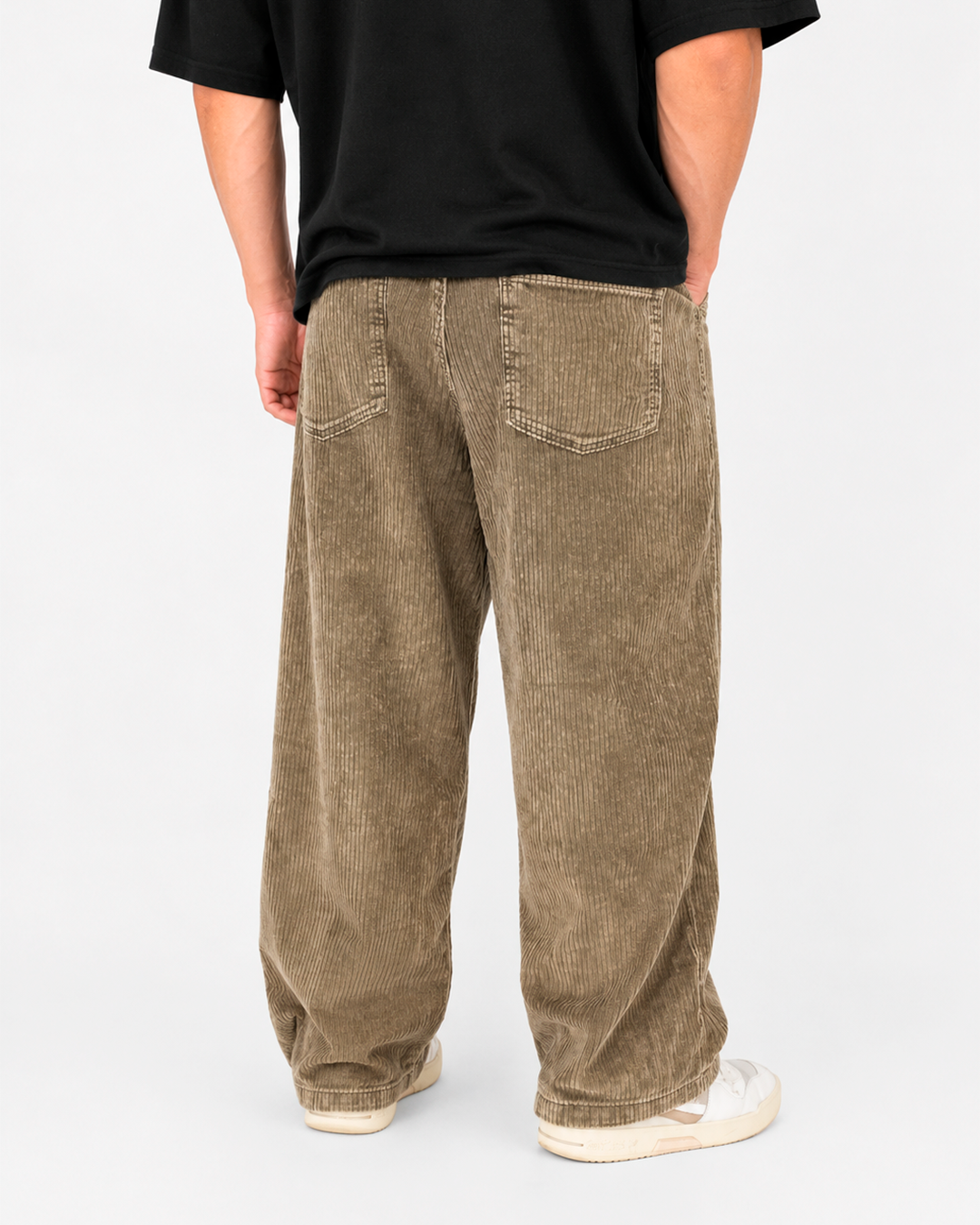 Baggy Acid Wash Verde Oliva – Panna Texturizado
