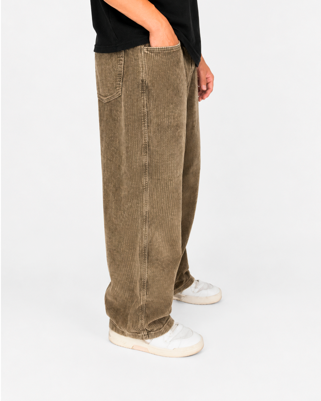Baggy Acid Wash Verde Oliva – Panna Texturizado