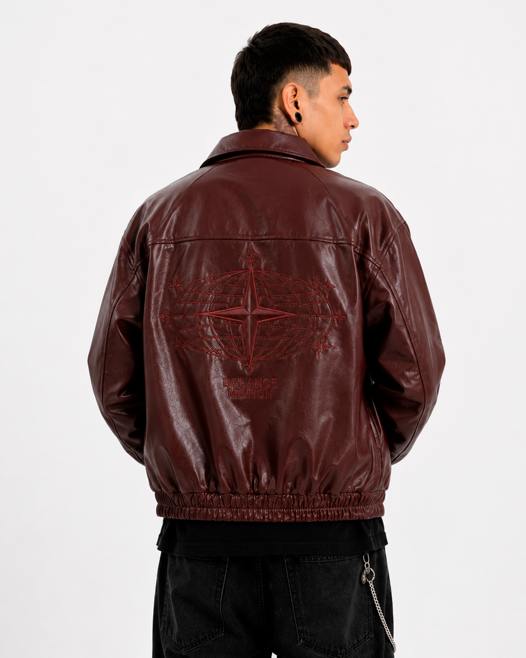 Chaqueta Biker Cuerina