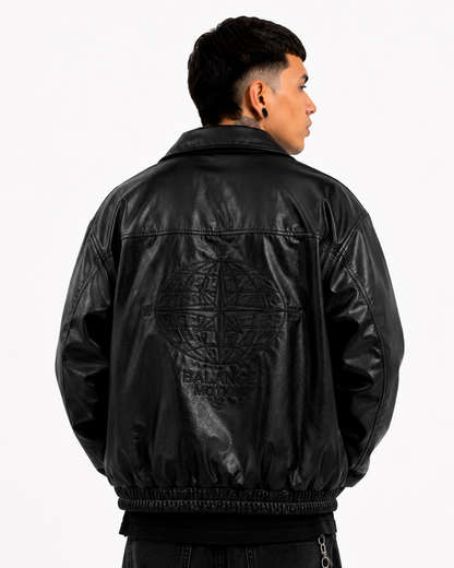 Chaqueta Biker Cuerina