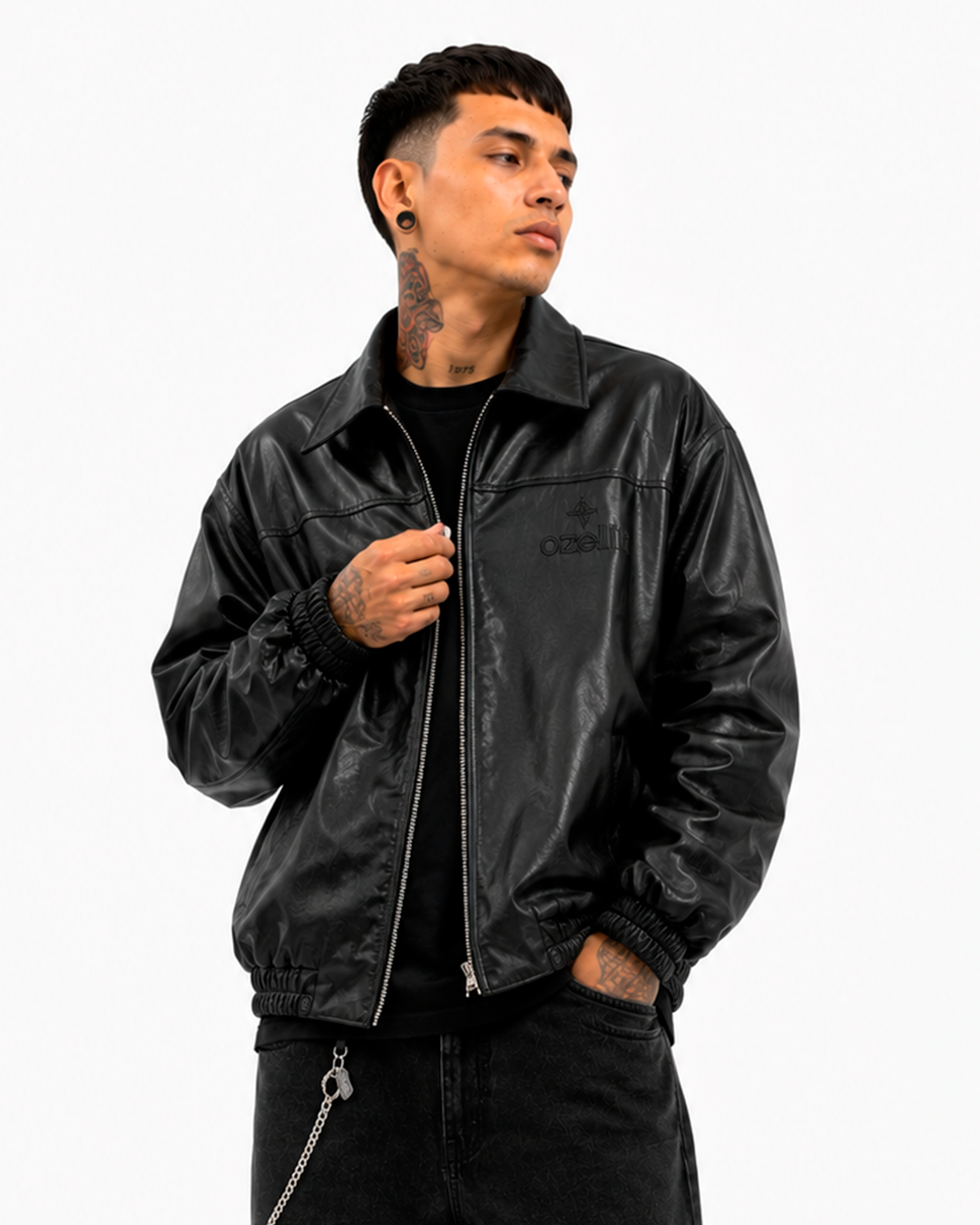 Chaqueta Biker Cuerina