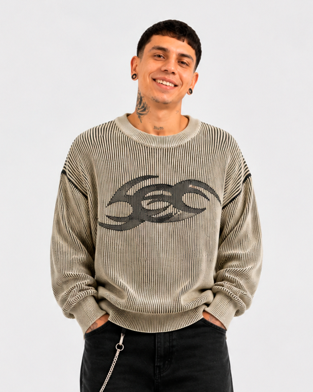 Buzo Tejido Intarsia