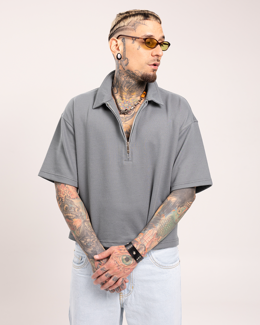 Camiseta Tipo Polo Boxi Fit