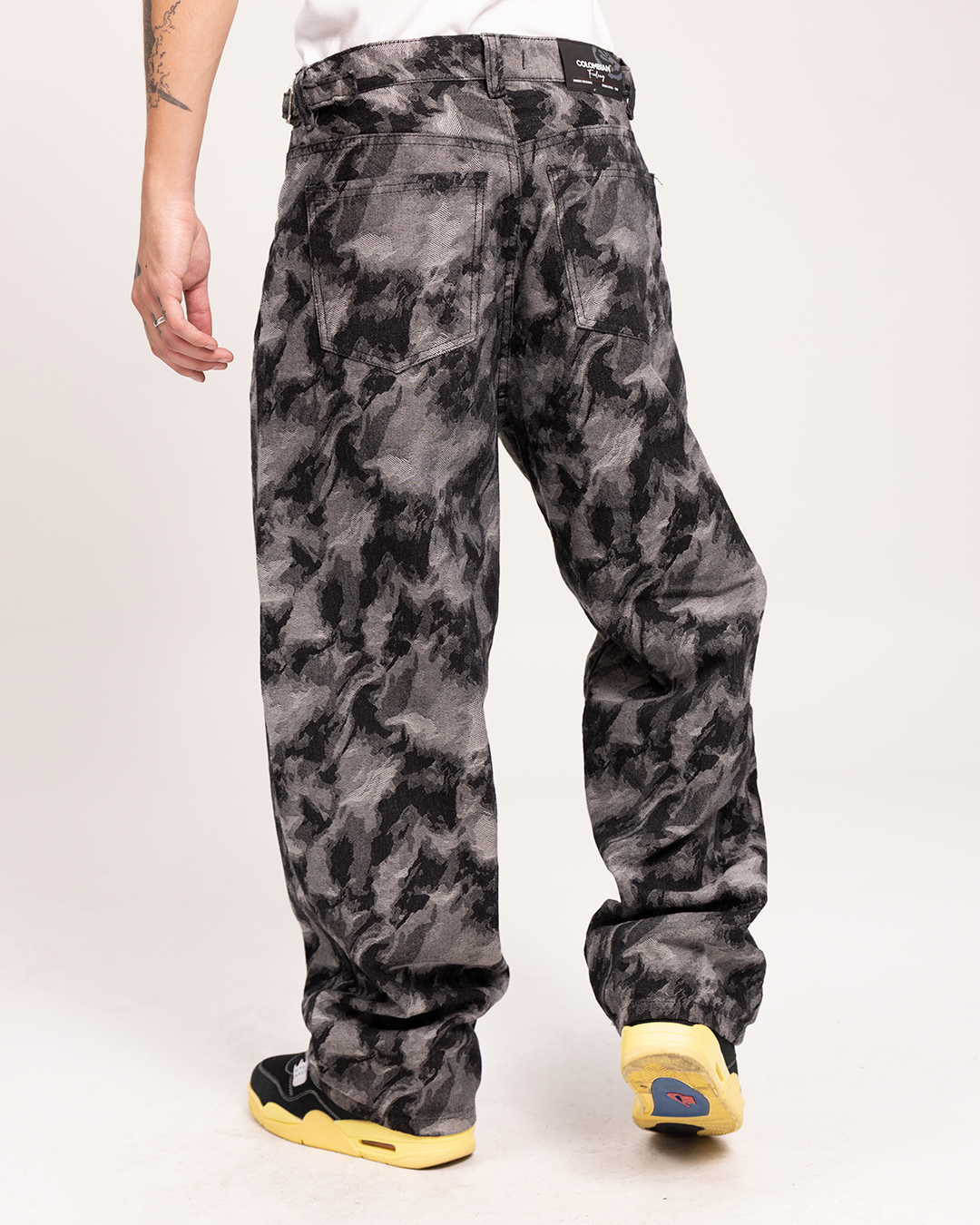Baggy Print Gris