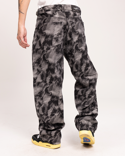 Baggy Print Gris