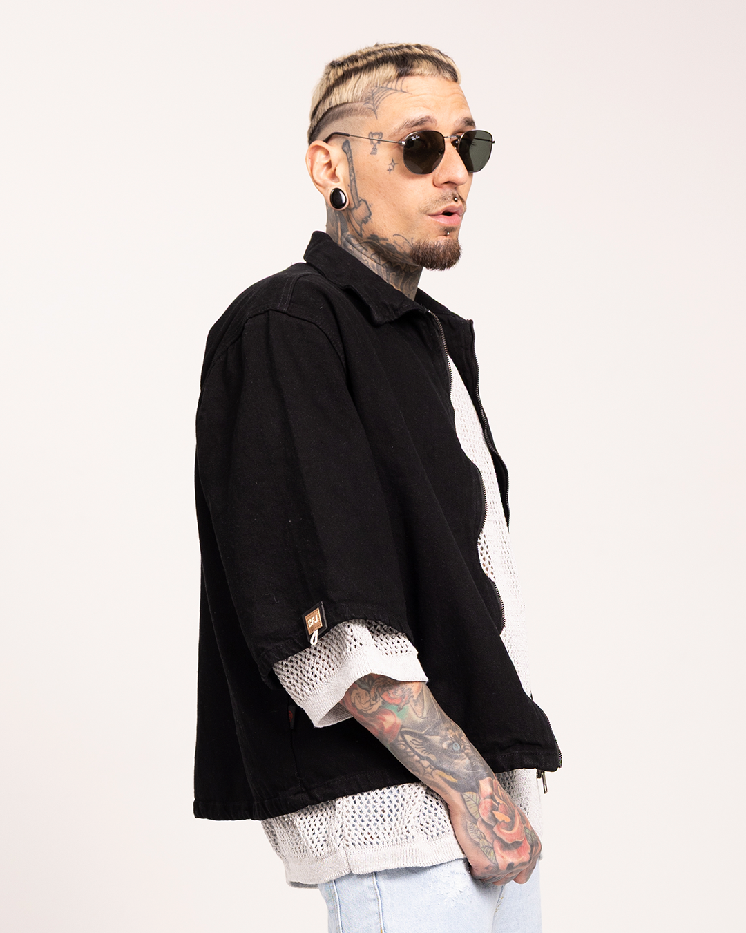 Camisa Boxi Fit Negro Ref 049