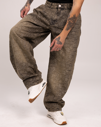 Baggy Print Tokio Oxido