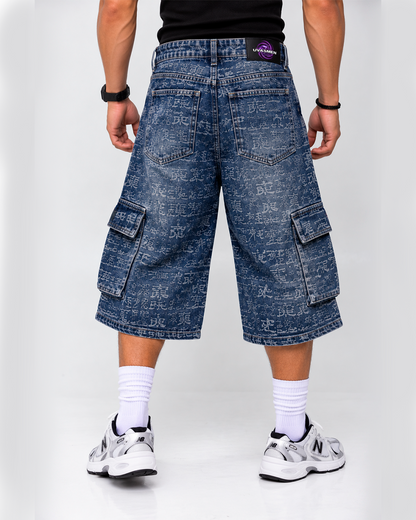 Jorts  Cargo Azul