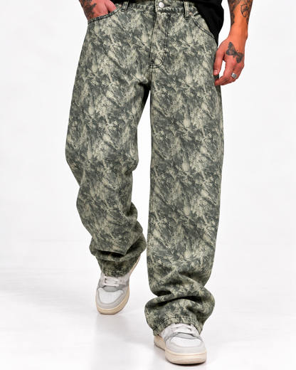 Baggy Verde Print