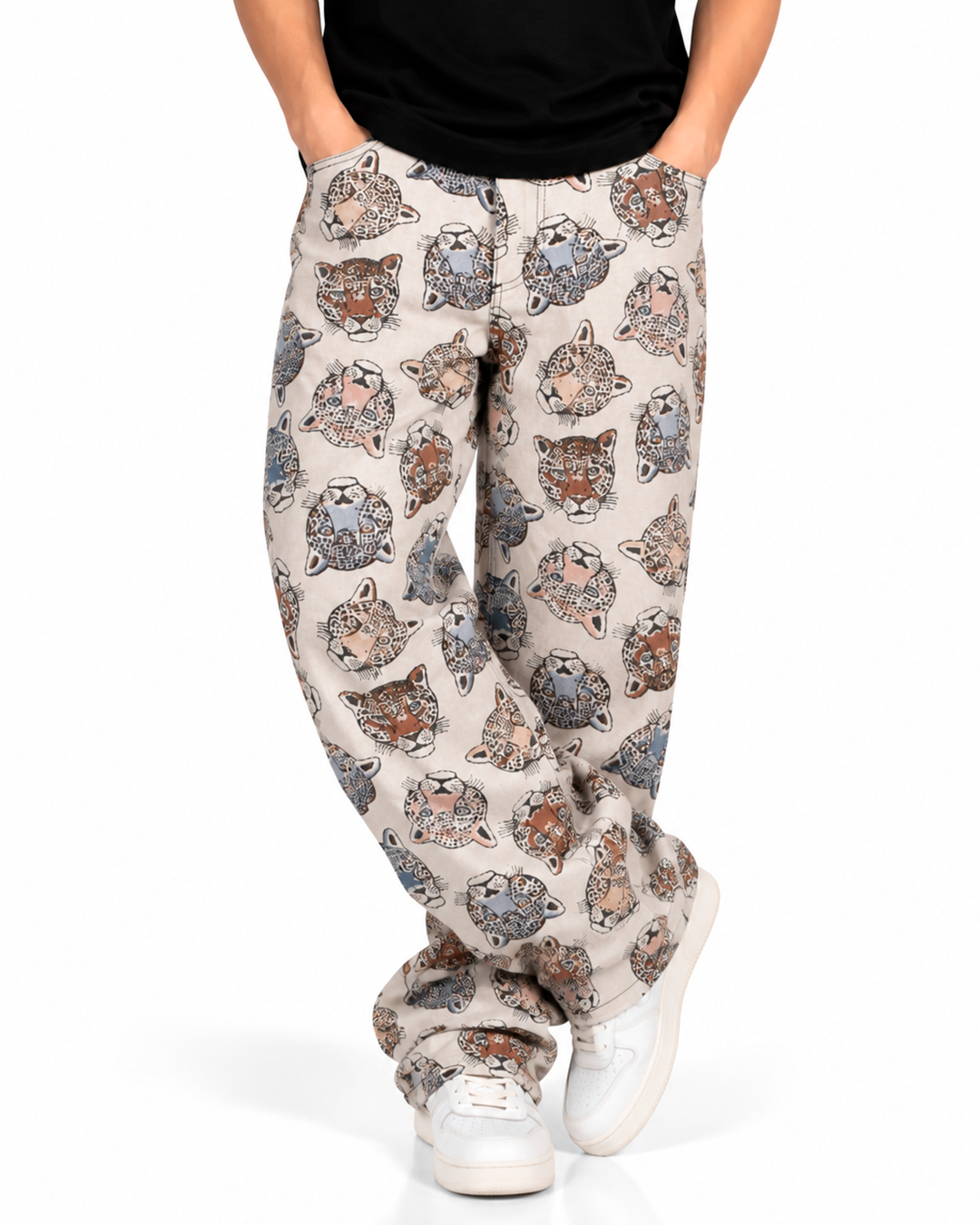 Pantalón Baggy Print Jackal