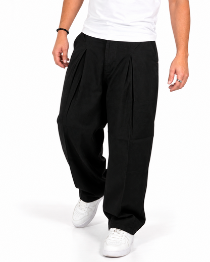 Pantalón Sastre con Pinzas Negro