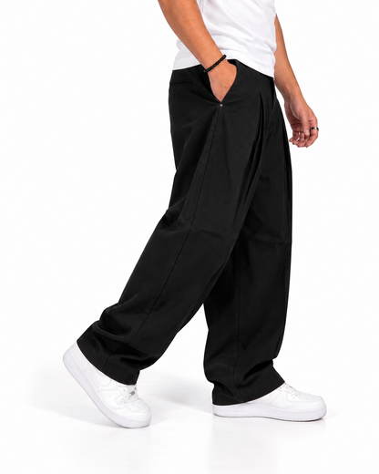 Pantalón Sastre con Pinzas Negro