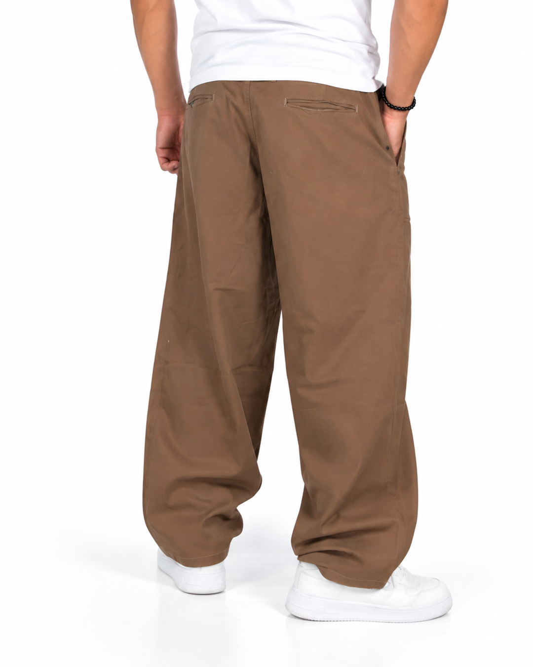 Pantalón Sastre con Pinzas Cafe