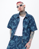 Camisa Boxi Fit Azul Stone