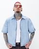 Camisa Boxi Fit Azul Hielo