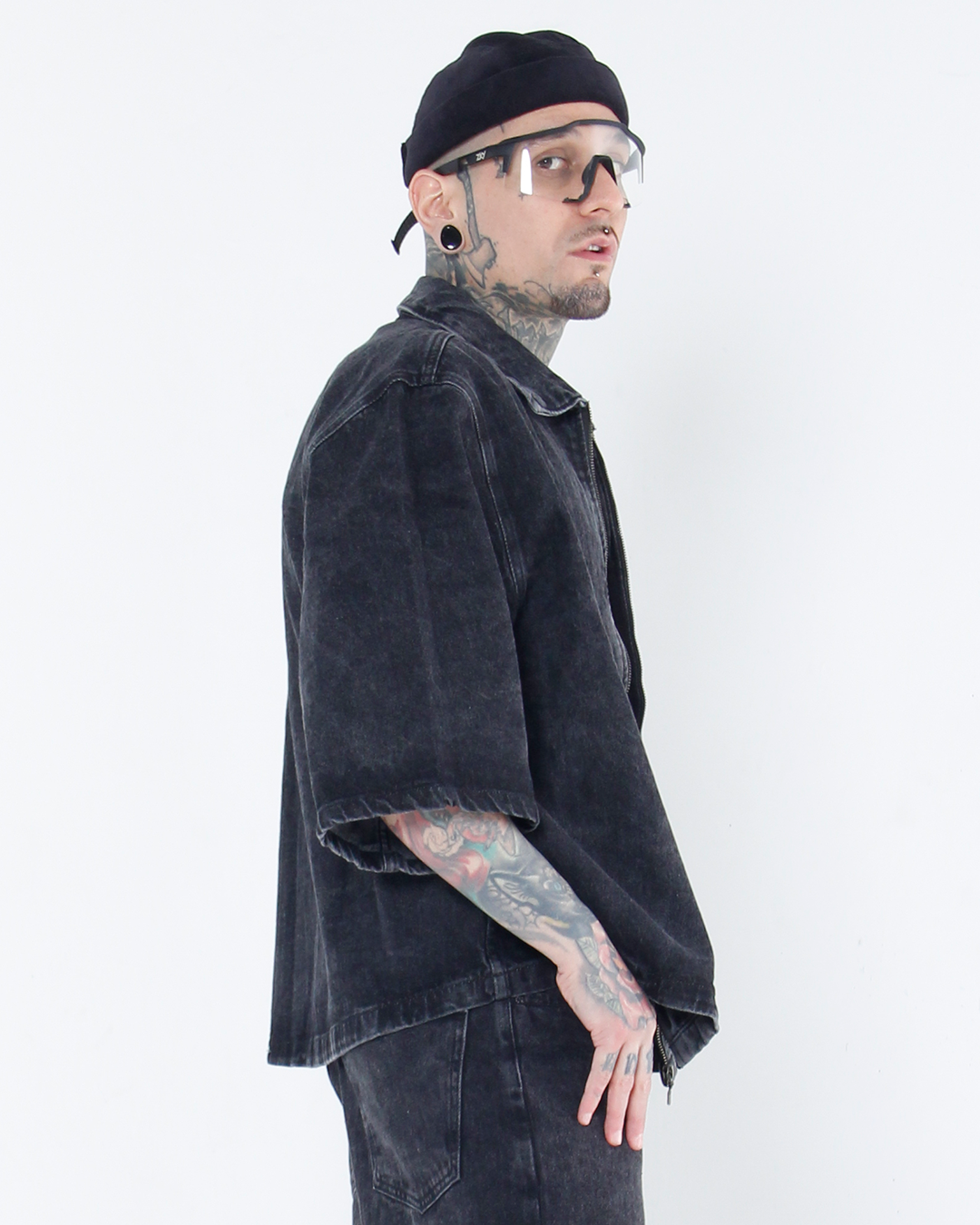 Camisa Boxi Fit Gris