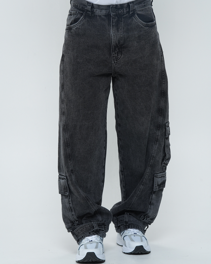 Pantalón Cargo Street Gris