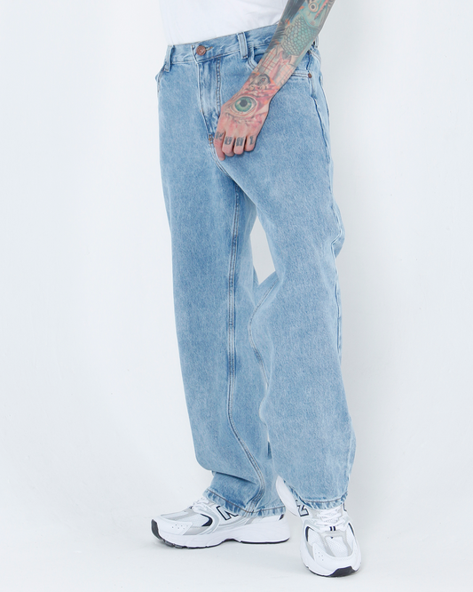 Pantalon Bagyy Azul Hielo