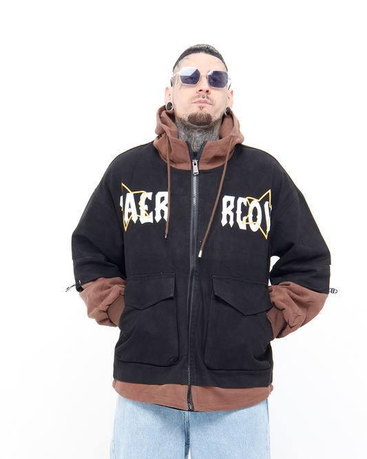 Chaqueta Cargo Negro Ref: 7212